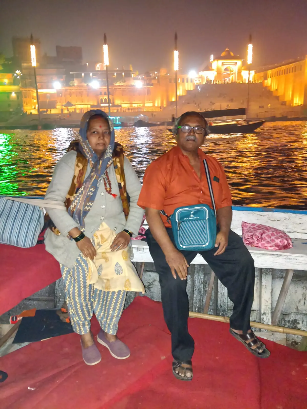 Evening Ganga Aarti for the Complete Varanasi Experience package