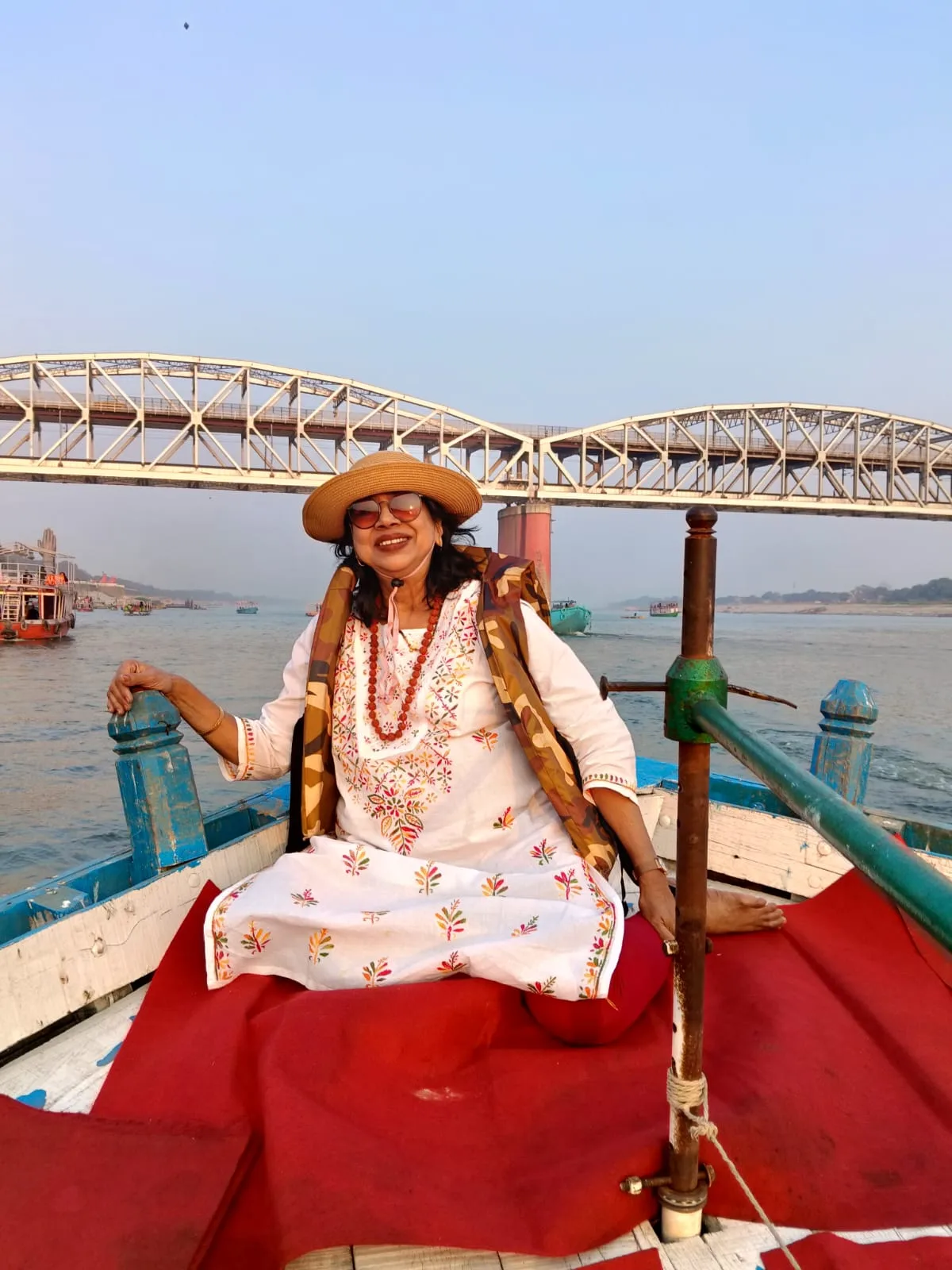 Sunset over the Ganga for the Holy Circuit package